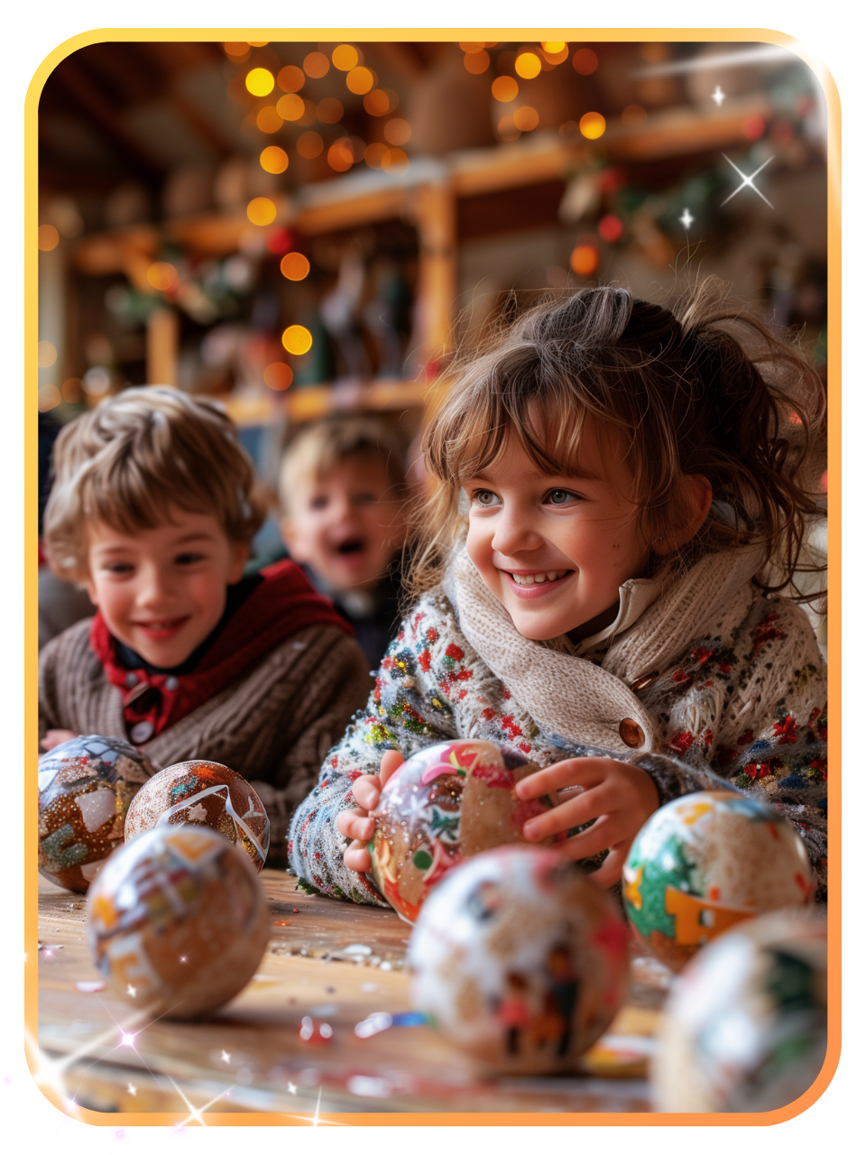 Meisterkurs zum Thema Decoupage von Neujahrsspielzeug