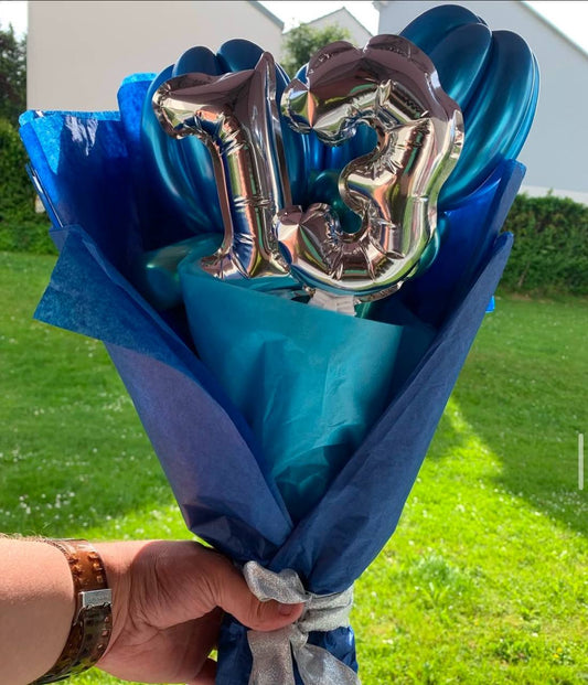 Balloon Bouquets - Tulips - Galactic Breeze