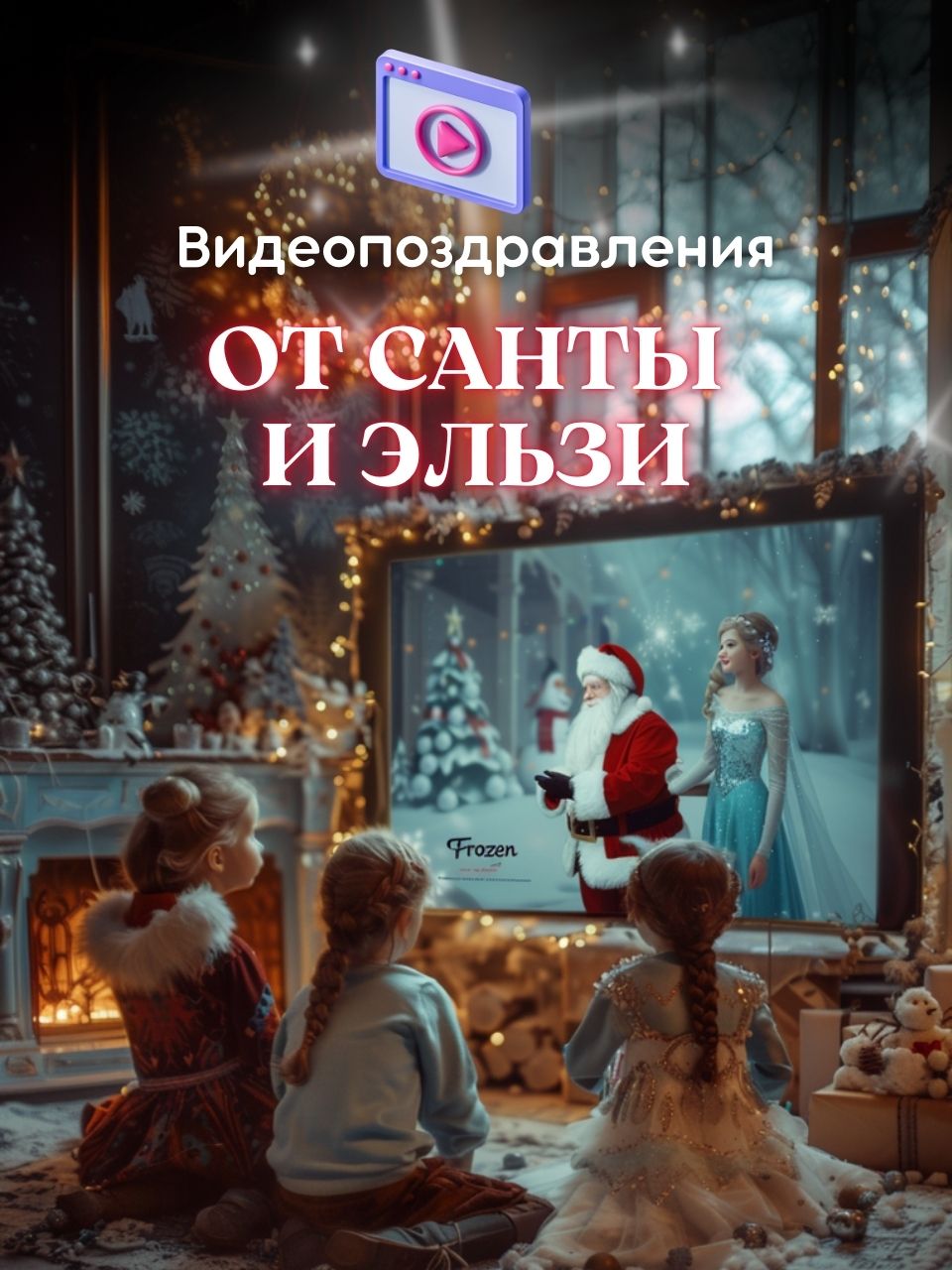Видеопоздравление от любимого персонажа