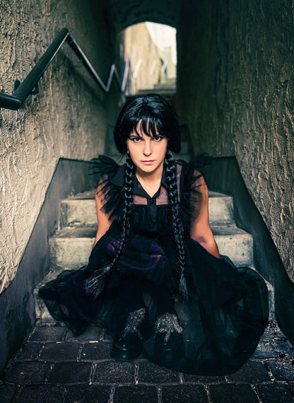 Аниматоры в стиле Уэнсдей и Энид в Германии