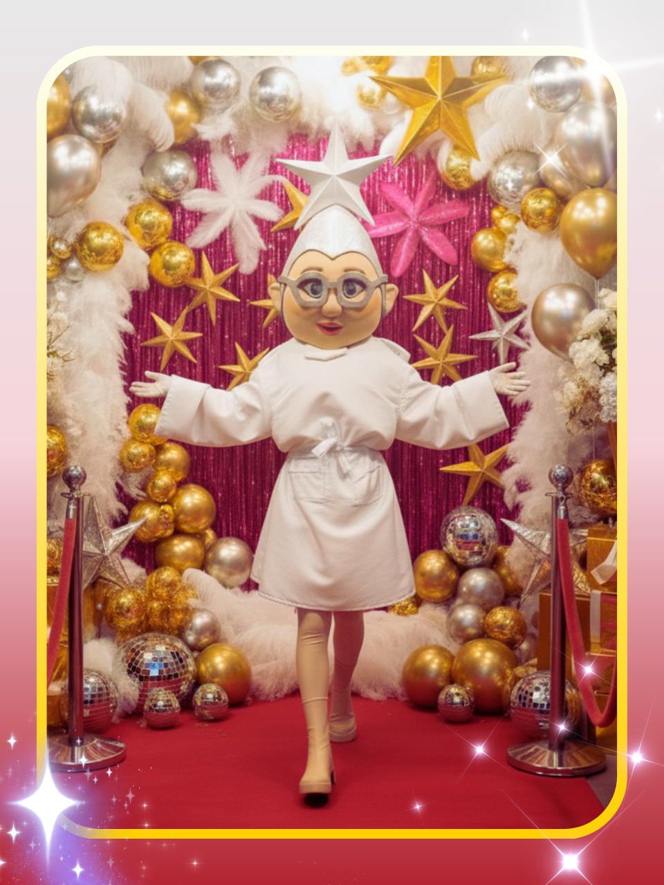 Аниматор в стиле Верка Сердючка